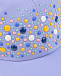 Лиловая кепка с разноцветными заклепками Il Trenino | Фото 3