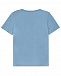 Синяя футболка с лого на плечах Calvin Klein | Фото 2