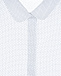 Белая рубашка с круглым воротником Dal Lago | Фото 4
