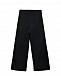 Черные брюки с коричневыми лампасами Fendi | Фото 2