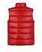 Красный стеганый жилет Moncler | Фото 3