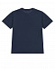 Синяя футболка с глянцевым принтом No. 21 | Фото 2