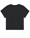 Черная футболка с логотипом в тон Balmain | Фото 2