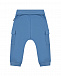 Синие спротивные брюки с накладными карманами Sanetta fiftyseven | Фото 2