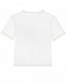 Белая футболка с принтом &quot;Тропические розы&quot; Dolce&Gabbana | Фото 2