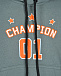 Толстовка-худи с оранжевым принтом &quot;Champion&quot; Dan Maralex | Фото 4