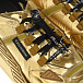 Золотистые кроссовки NS1 Dolce&Gabbana | Фото 7