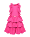 Платье цвета фуксии с рюшами Miss Blumarine | Фото 1