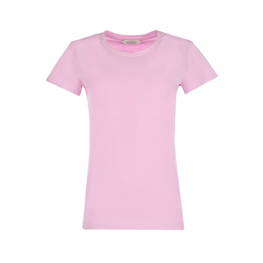 Розовая приталенная футболка Dorothee Schumacher | Фото 1