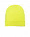 Желтая шапка с принтом &quot;геометрия&quot; Il Trenino | Фото 2