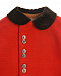 Красное пальто с бархатным воротником GUCCI | Фото 3