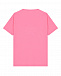 Розовая футболка с зеленым лого Dsquared2 | Фото 2