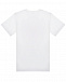 Белая футболка с принтом &quot;игровой автомат&quot; Moschino | Фото 2