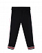Черные спортивные брюки с лампасами Dolce&Gabbana | Фото 3