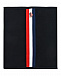 Черный шарф с триколором Moncler | Фото 2