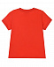 Красная футболка с принтом &quot;Мишка с якорем&quot; Moschino | Фото 2