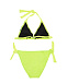 Зеленый купальник с принтом &quot;пальмы&quot; MSGM | Фото 2