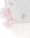 Белый чепчик с цветочной вышивкой Aletta | Фото 3