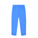 Синие флисовые брюки Poivre Blanc | Фото 1