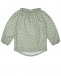 Блуза с цветочным принтом, зеленая Sanetta fiftyseven | Фото 1