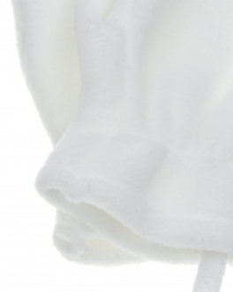 Белые флисовые варежки Catya Кремовый, арт. 125542 8215 | Фото 2