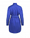Синее платье-рубашка OLIMPIA Pietro Brunelli | Фото 6