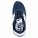 Синие кроссовки с белым логотипом NEW BALANCE | Фото 4
