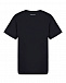Черная футболка с вышитым логотипом Parosh | Фото 3