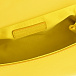 Желтая сумка с логотипом на шильде, 17x11x8 см Dolce&Gabbana | Фото 5