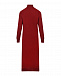 Бордовое платье-водолазка из шерсти и кашемира MRZ | Фото 5
