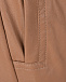 Коричневые брюки из эко-кожи для беременных Pietro Brunelli | Фото 8