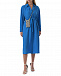 Синее шелковое платье-рубашка Dorothee Schumacher | Фото 3