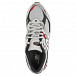 Серебристые кроссовки с красными вставками NEW BALANCE | Фото 4