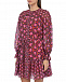 Приталенное платье с цветочным принтом Saloni | Фото 8