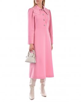 Розовое приталенное платье Vivetta Розовый, арт. V2SH051 5061 4421 | Фото 2