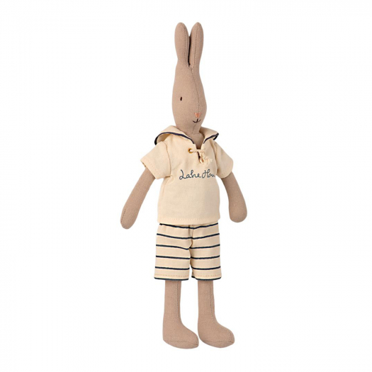 Мягкая игрушка Кролик, размер 2, моряк в белом костюме Maileg | Фото 1