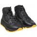 Черные кроссовки с желтой подошвой Rondinella | Фото 1
