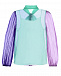 Шелковая блузка в стиле color block Dolce&Gabbana | Фото 2