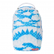 Голубой рюкзак с принтом &quot;Облака и акула&quot; SprayGround | Фото 1