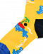 Желтые носки с принтом &quot;остров&quot; Happy Socks | Фото 2
