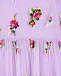 Розовое платье с цветочной вышивкой  | Фото 8