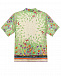 Шелковая рубашка с цветочным принтом GUCCI | Фото 3