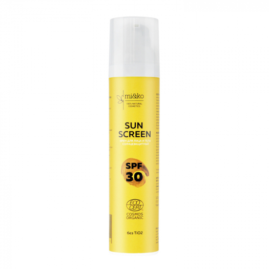 Солнцезащитный крем для лица и тела Sun Screen SPF30, 100 мл Mi&KO | Фото 1