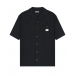 Черная рубашка из поплина Dolce&Gabbana | Фото 1