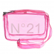 Розовая прозрачная сумка, 19x12x7 см No. 21 | Фото 1