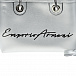 Серебристая сумка с логотипом 20х8х15 см Emporio Armani | Фото 6
