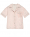 Рубашка в пижамном стиле, розовая Philosophy di Lorenzo Serafini Kids | Фото 1