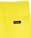 Желтые шорты для купания Diesel | Фото 5