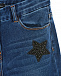 Синие джинсы с черными звездами Monnalisa | Фото 3