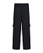 Черные брюки с карманами карго 5 Preview | Фото 6